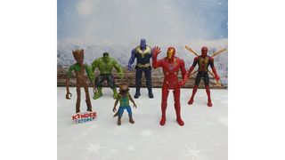 Игровой набор фигурок супергероев из 5 штук