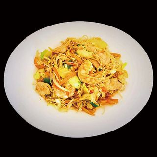 125 Fideo De Arroz Salteado Estilo Singapur
