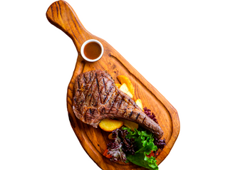 Рибай на кости