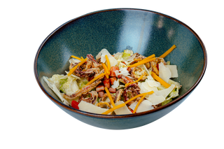 Салата Цезар с хрупкави калмари (300г)