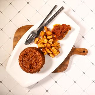 Jollof Combo Beef