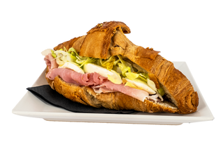 Brioche salata cotto