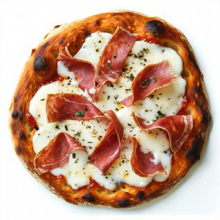 Pizza con Bresaola