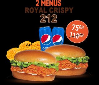 2 MENU ROYAL CRIPSY