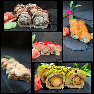 Sushi Set de rollos Dragón 40 uds.
