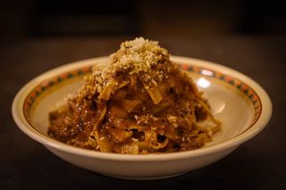 Tonnarello al cinghiale