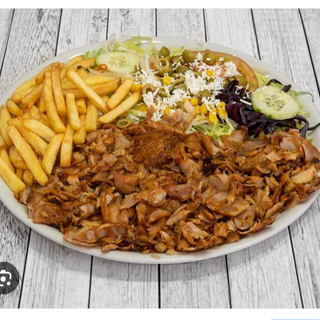 Menú Plato Shawarma