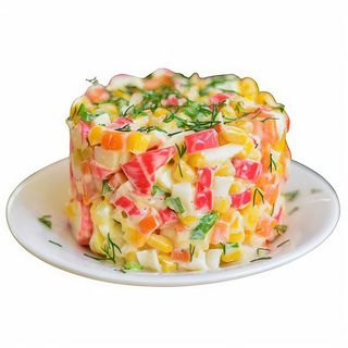 14. Ensalada Con Cangrejo