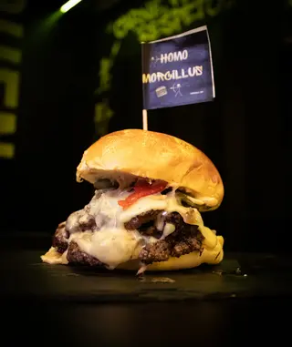 Hamburguesa Homo Morcillus
