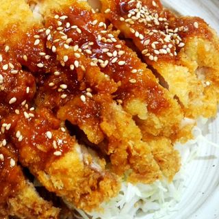 Pollo teriyaki con riso