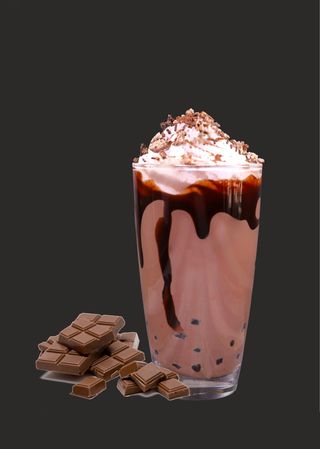Choco milk tea - студено (500мл)