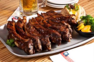Costillas al grill bbq
