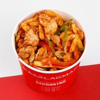 Фри с курицей