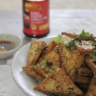 116. Tofu Con Salsa De Ostras