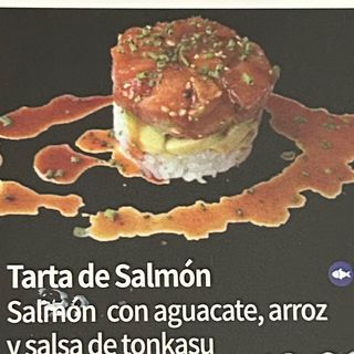 Tartar salmón