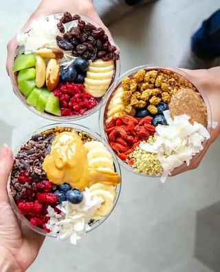 Açaí 500ml a gosto + Compal Pêra Oferta