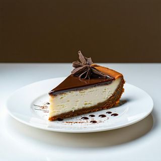 Cheesecake con cioccolato