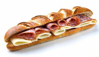 Panino salame ungherese e provola