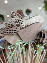 Pin Pájaro de madera