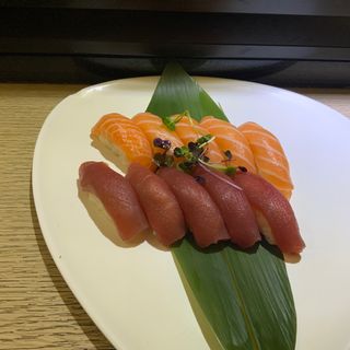 Sushi sake maguro