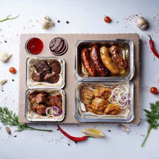 Сет М'ясний мікс  (1350г)