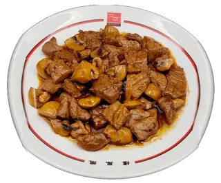 70. Ternera Con Champiñones