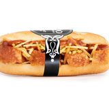 25. Torreznos, patatas paja y salsa brava