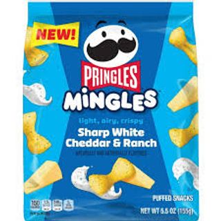 Pringles Mingles Sharp White Cheddar Ranch