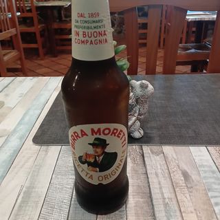 Moretones birra italiana