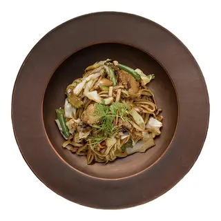 Nouilles sautées aux legumes