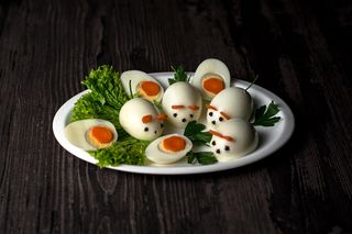 კვერცხი მოხარშული 1ც