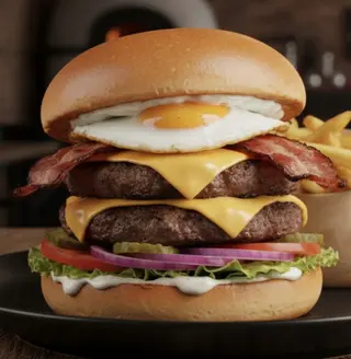 Empire State Double Supreme Burger