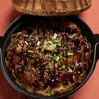 Yakisoba De Pollo De Corral Teriyaki