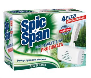 Spic Spam odorizant WC cu suport 4 buc Aria di Bosco