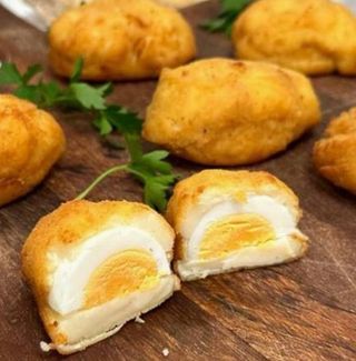 Huevos Bechamel (8 uds.)