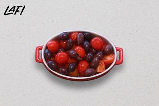 Cherry pome s kalamatom