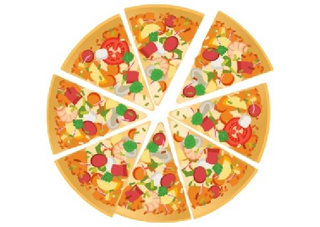 PIZZA QUATRO FORMAGI METRO 55X35 