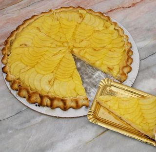 Porción Tarta Manzana Triangular