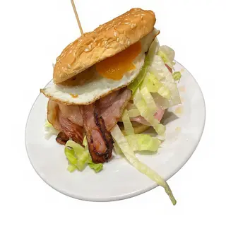hamburguesa con bacon normal