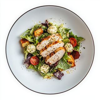 Sałatka z kurczakiem