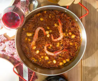 Fideuá Marinera De Pescado Y Marisco  (1 persona)