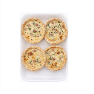 Quiches poulet mini x4