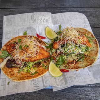 Shanghai Tacos De Tofu (Vegano)