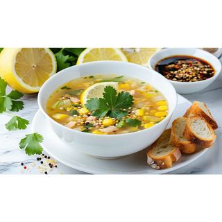 Lemon Coriander Soup