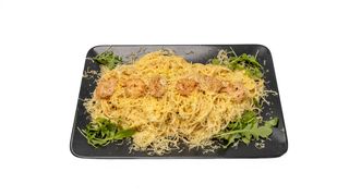 Spaghetti z krewetkami