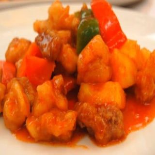 Cerdo Con Salsa Agridulce