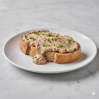 Tostada De Paté A Las Finas Hierbas
