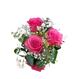 Bouquet com 3 Rosas