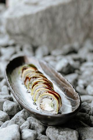 Зелений Дракон з м'якопанцерним крабом (280г)