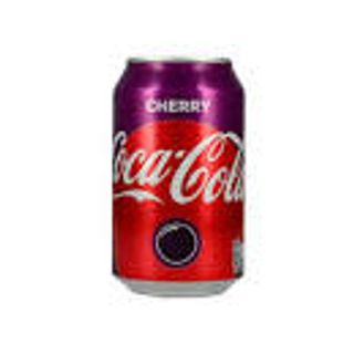 Coca-Cola Sabor Cherry lata 330ml.